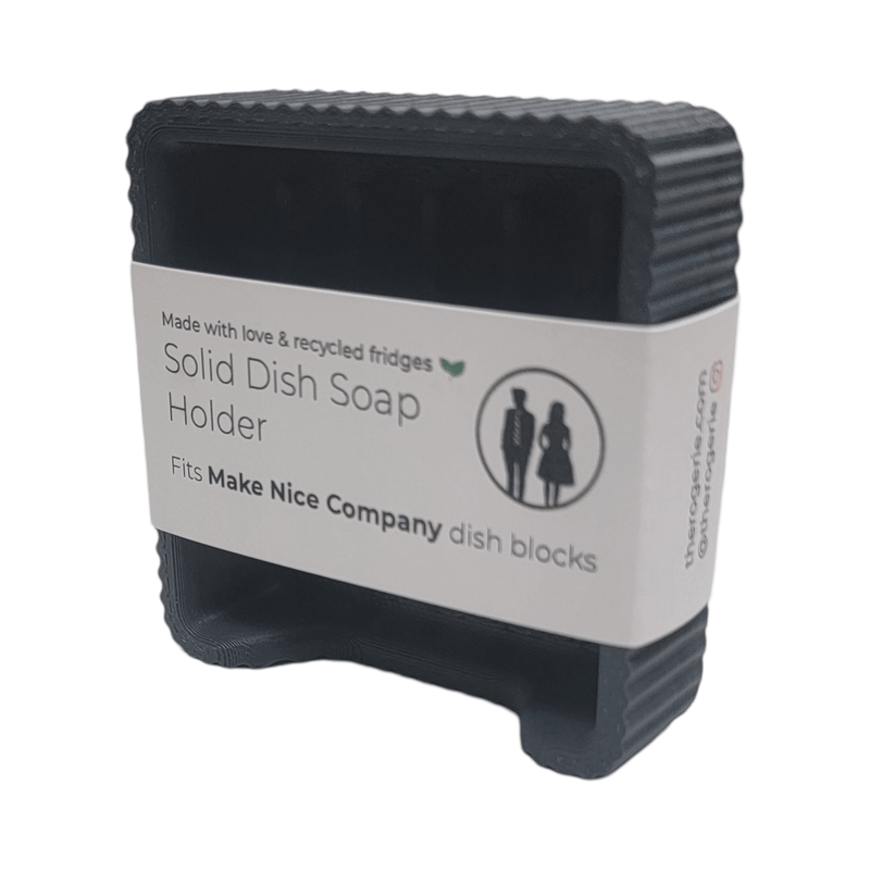 Solid Dish Soap Holder for Make Nice Company DIsh Blocks