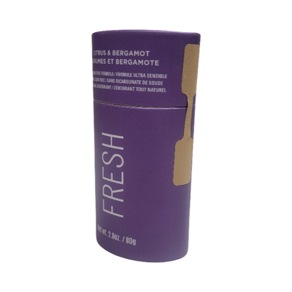Fresh Natural Deodorant - Citrus & Bergamot