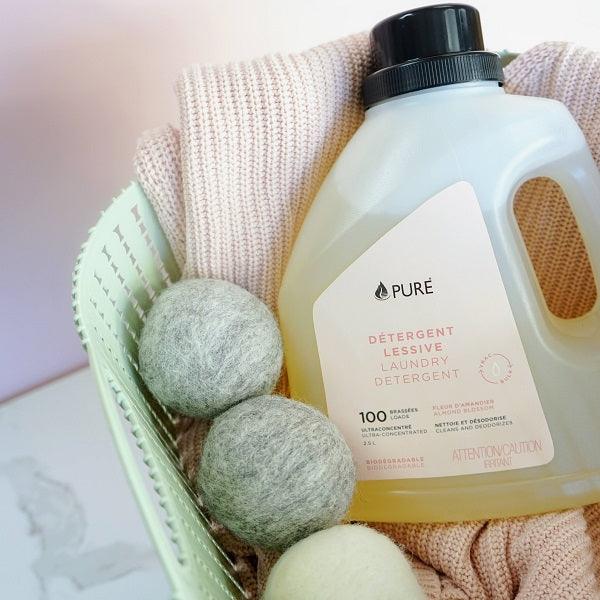 Non-toxic liquid laundry detergent - Pure laundry detergent - 100 Loads - Roots Refillery